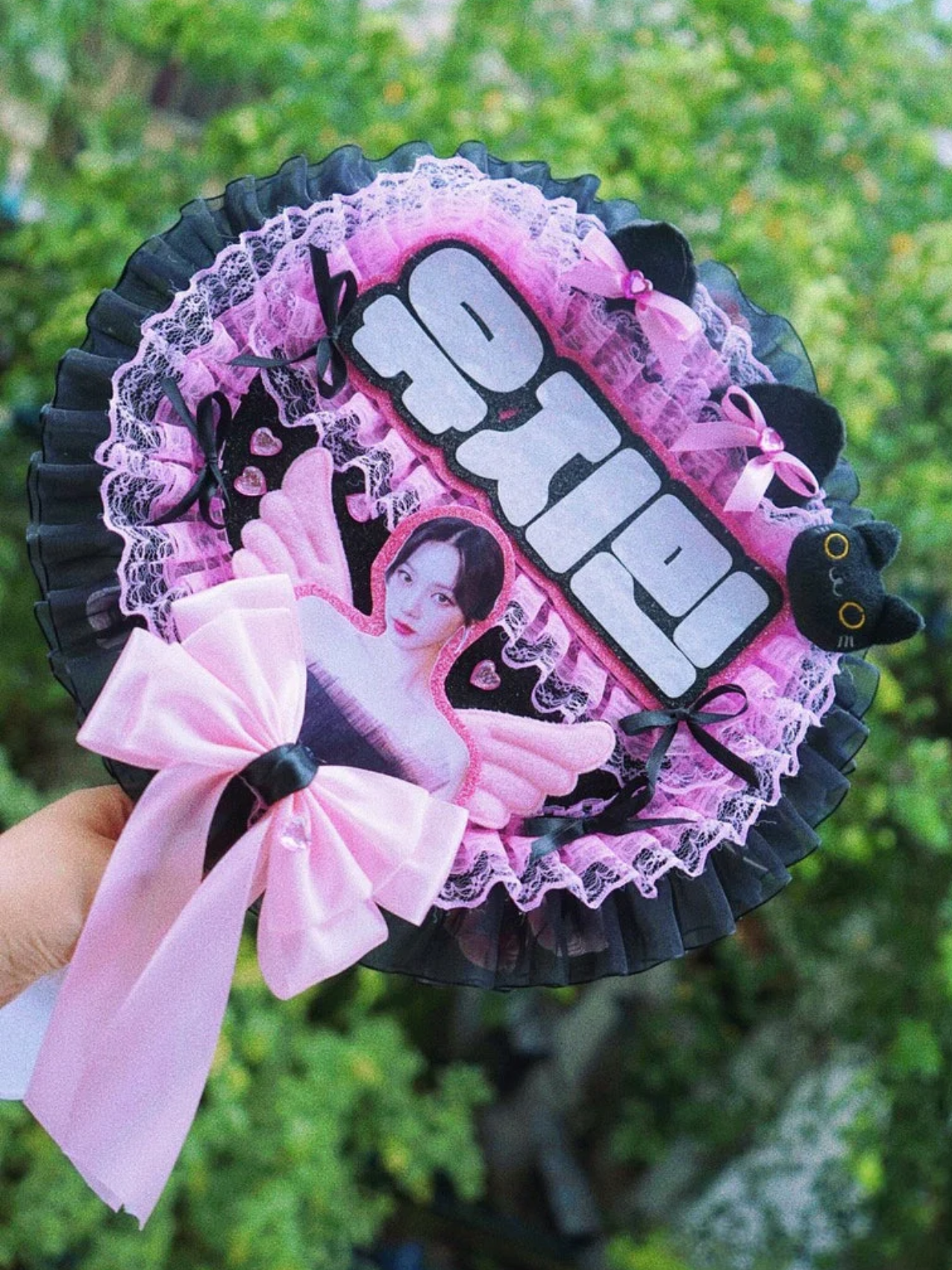 Custom K-pop Bias Picket, K-pop Image Cheering Fan