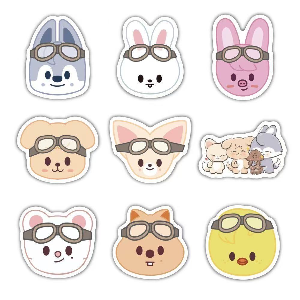 Stray Kids Skzoo Nachimbong Cartoon Stickers , Free Shipping