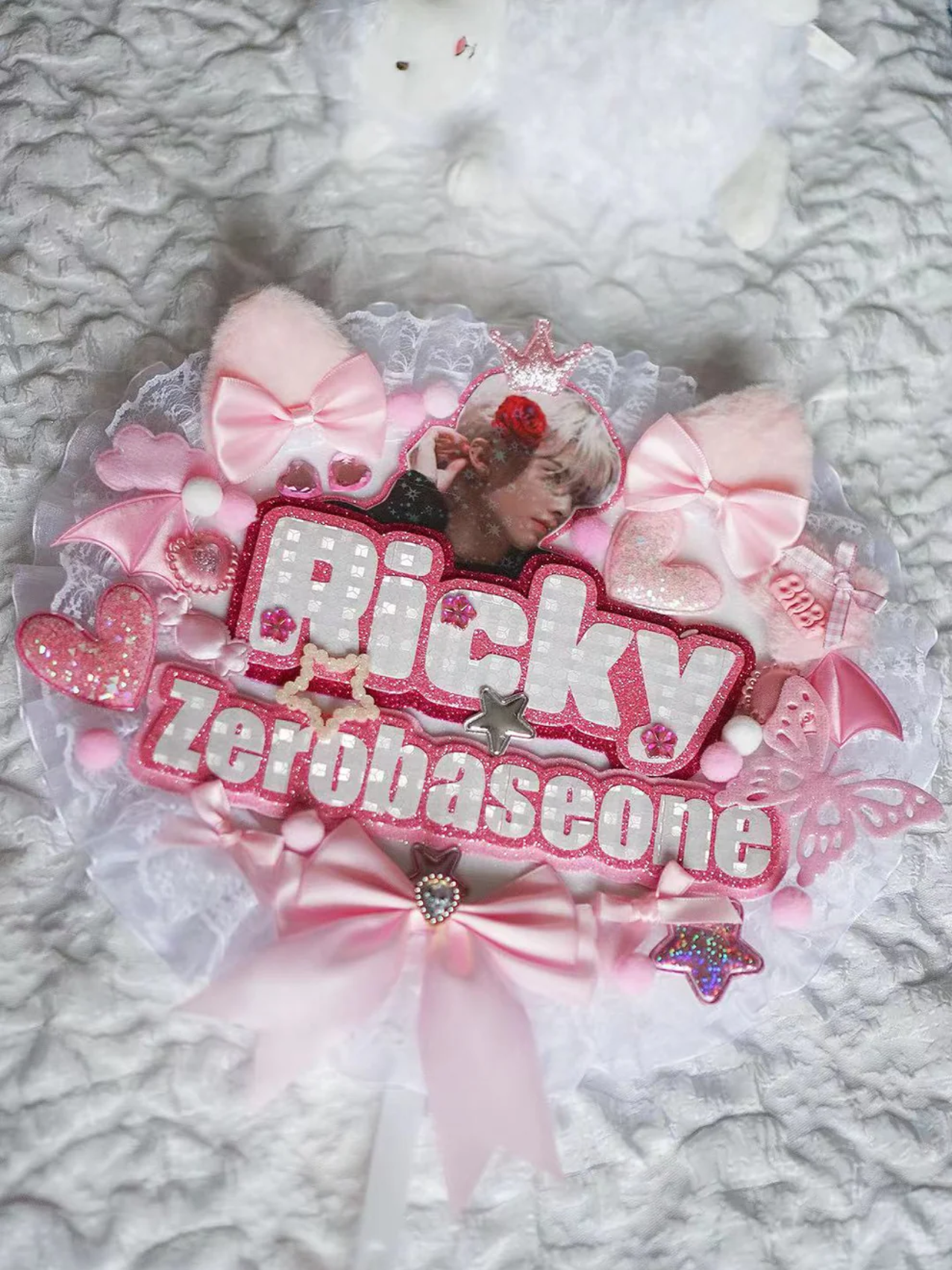 Custom K-pop Bias Picket, K-pop Image Cheering Fan