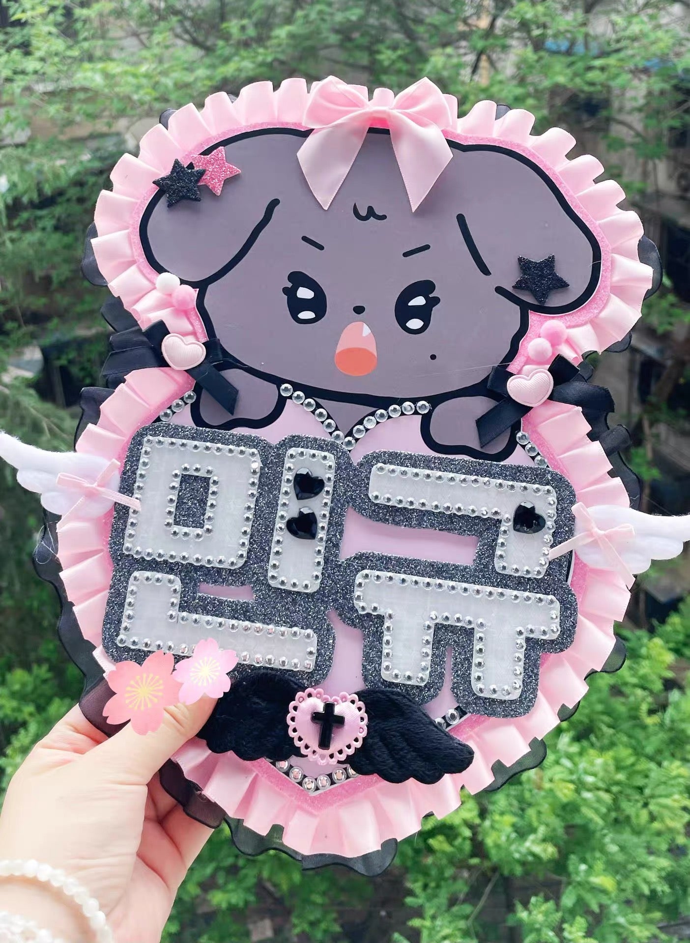 Custom Kpop Bias Character Banner