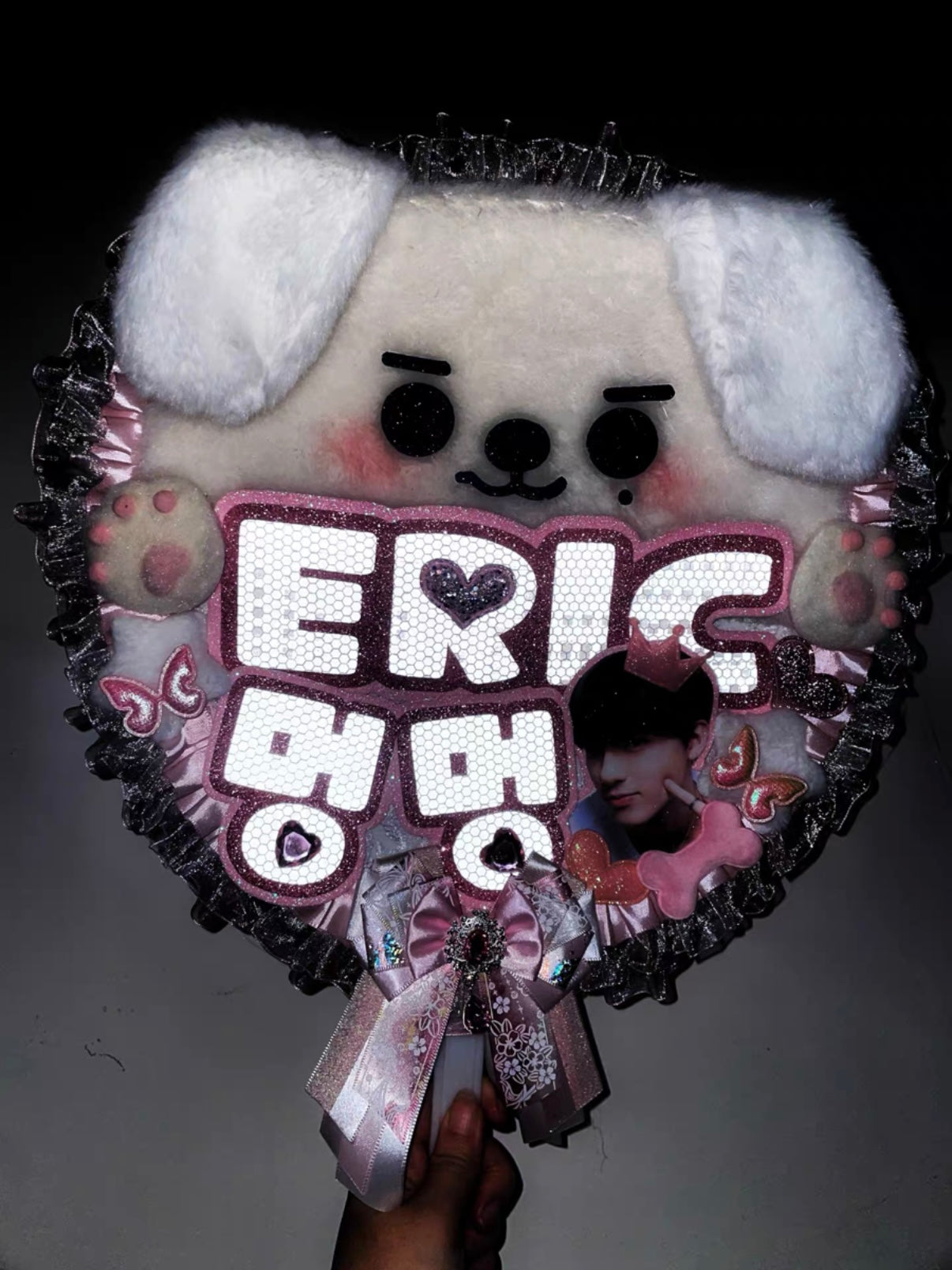 Custom K-pop Doll Picket, K-pop Image Cheering Fan