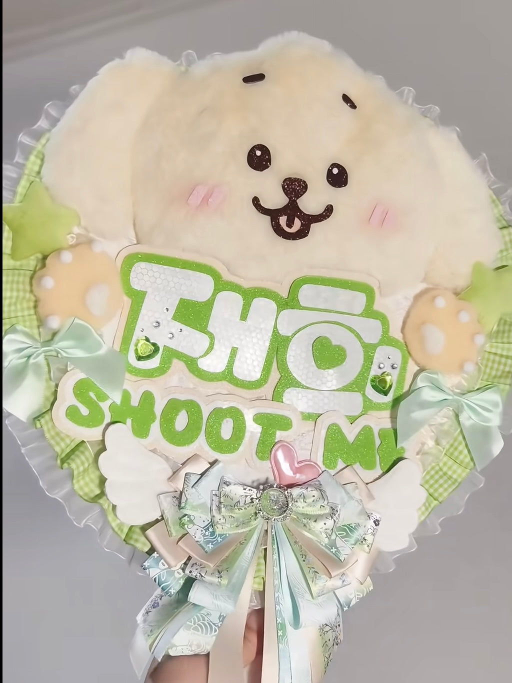 Custom K-pop Doll Picket, K-pop Image Cheering Fan