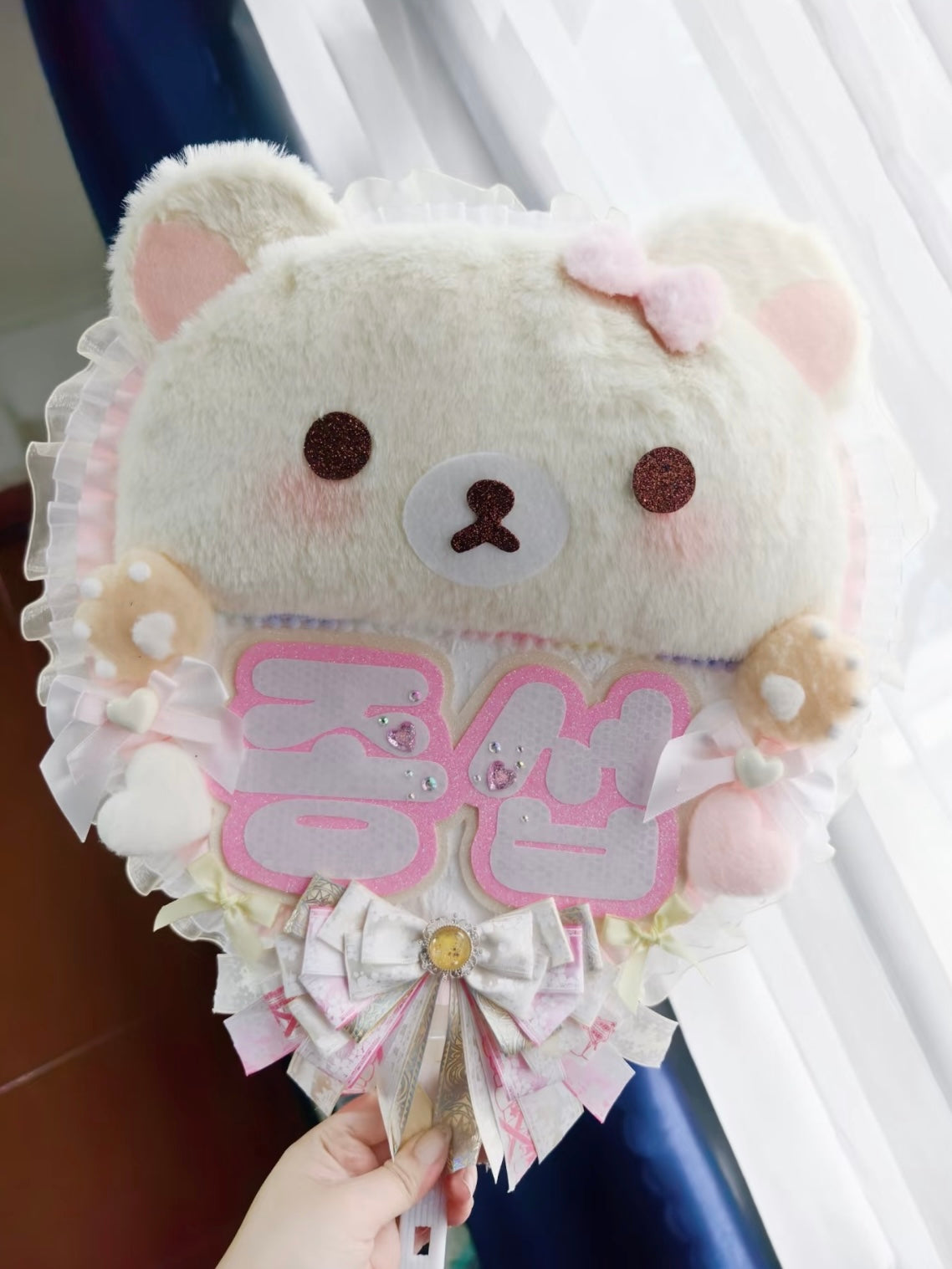 Custom K-pop Doll Picket, K-pop Image Cheering Fan