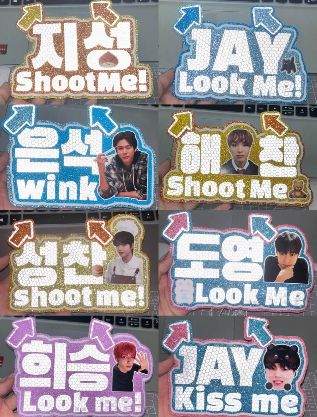 Custom Bias Name Phone Grip, Bias Name Phone Stand, K-Pop Fan Gift
