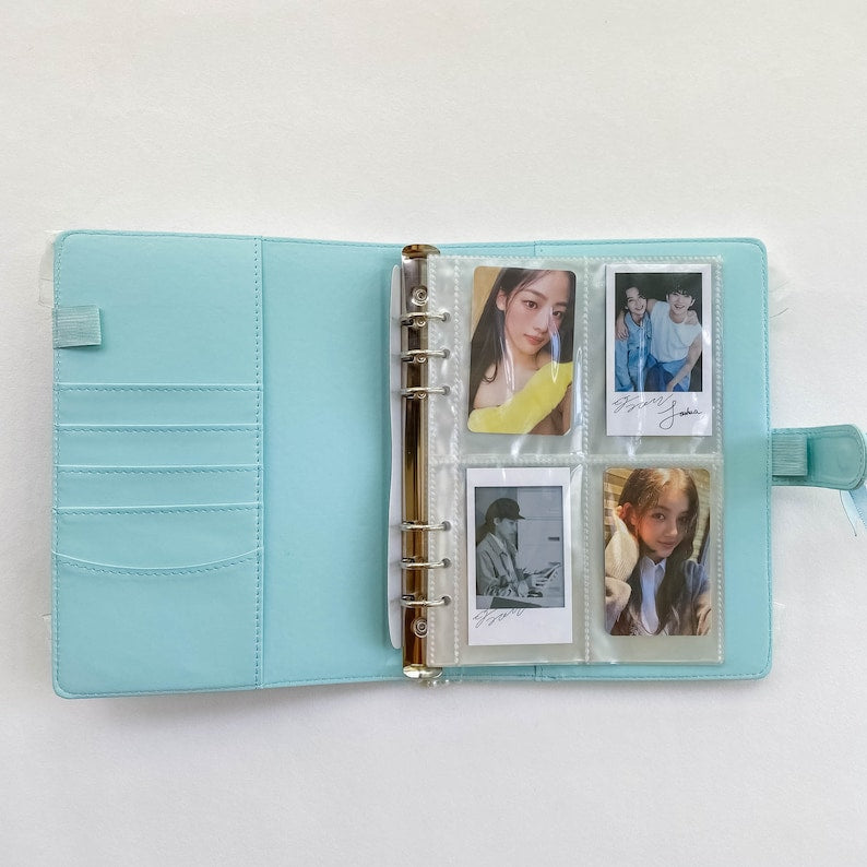 Kpop A5 Potocard Binder, Cute Collect Book, Pokemon Card Album