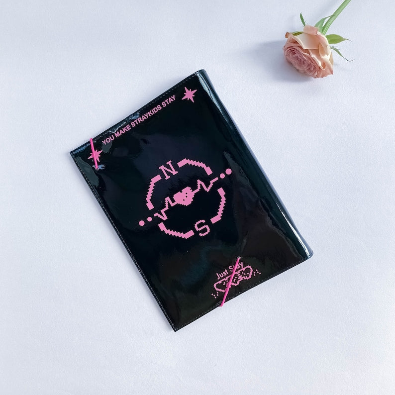 Straykids Photocard Binder, A5 Potocard Binder, 3 Inch 4 Grid Kpop Binder