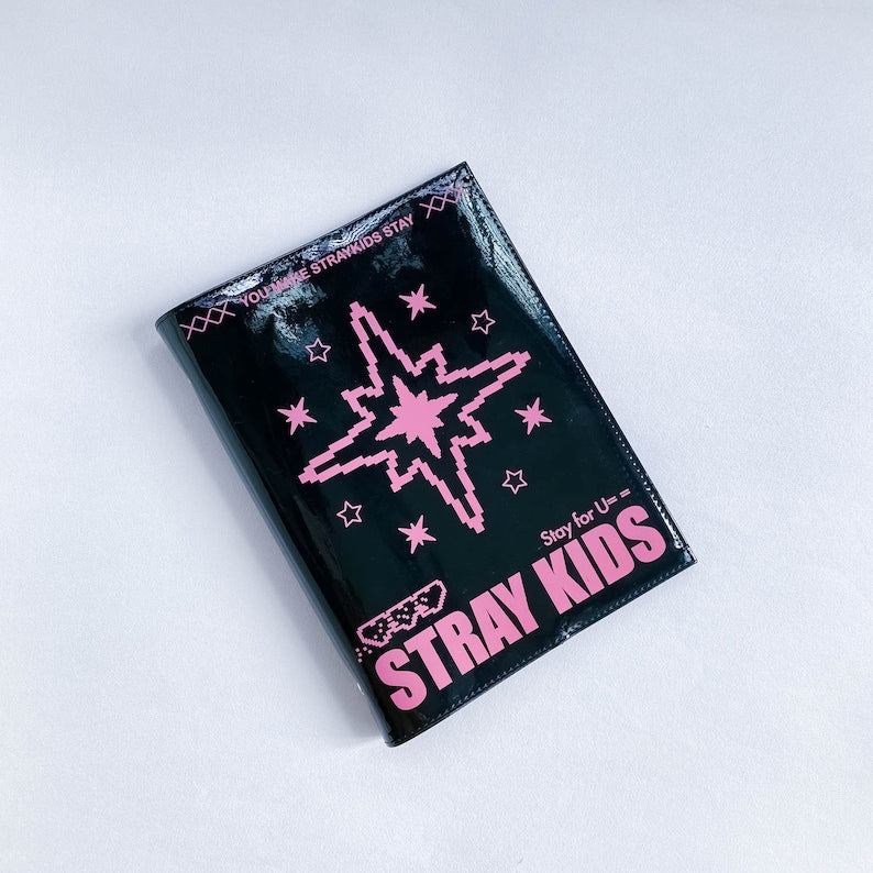 Straykids Photocard Binder, A5 Potocard Binder, 3 Inch 4 Grid Kpop Binder