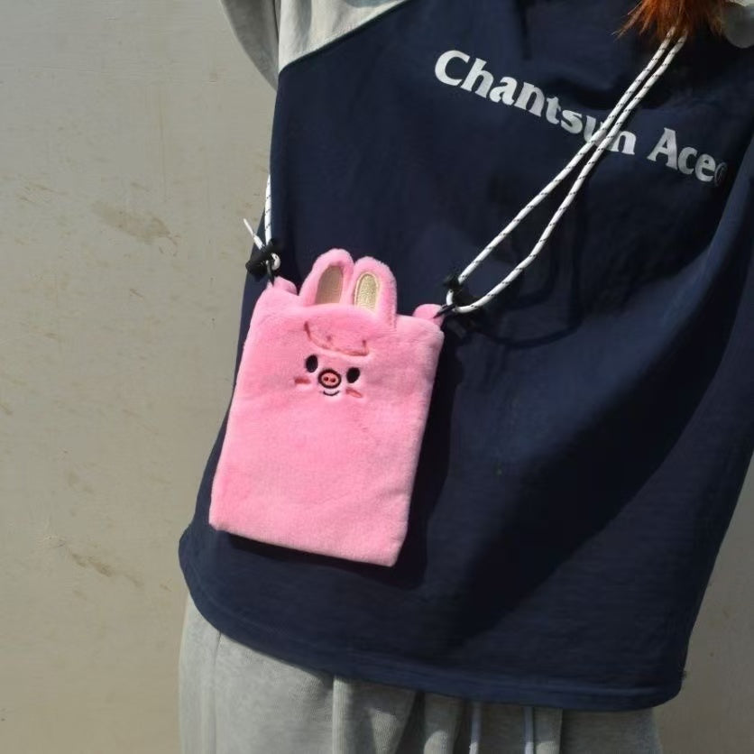 Stray Kids Skzoo Nachimbong Phone Storage Bag, Cotton Material, Free Shipping