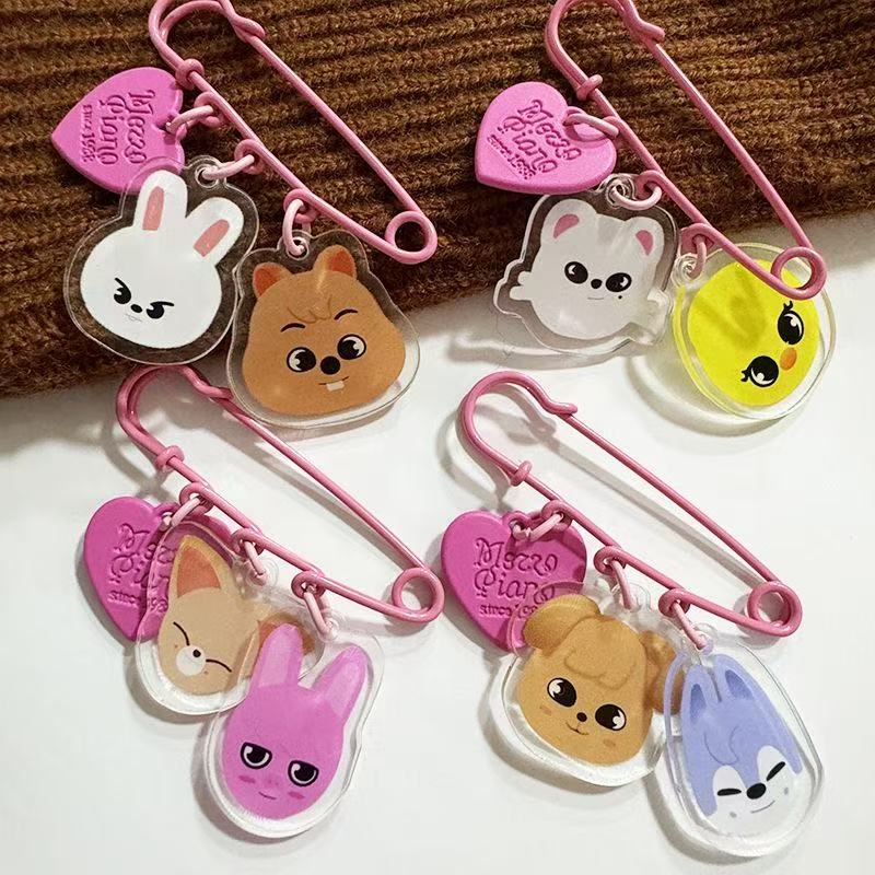 Stray Kids Skzoo Nachimbong Double Sided Keychain, Free Shipping