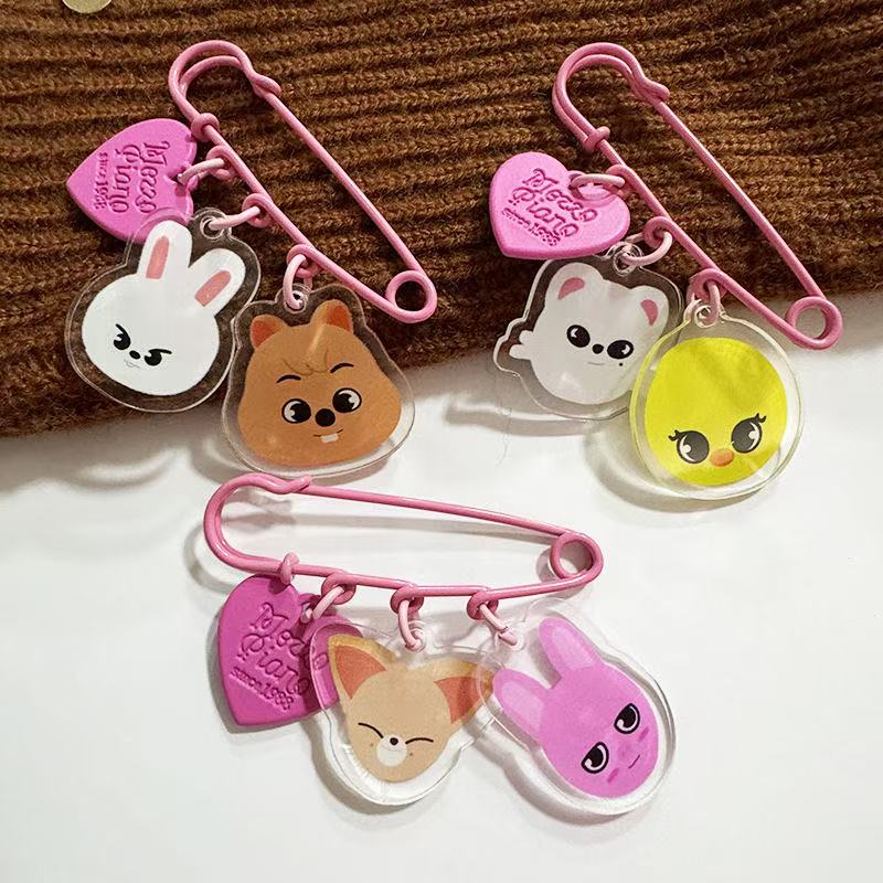 Stray Kids Skzoo Nachimbong Double Sided Keychain, Free Shipping