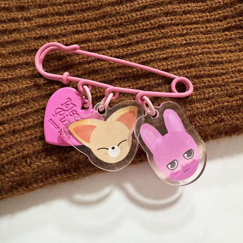 Stray Kids Skzoo Nachimbong Double Sided Keychain, Free Shipping