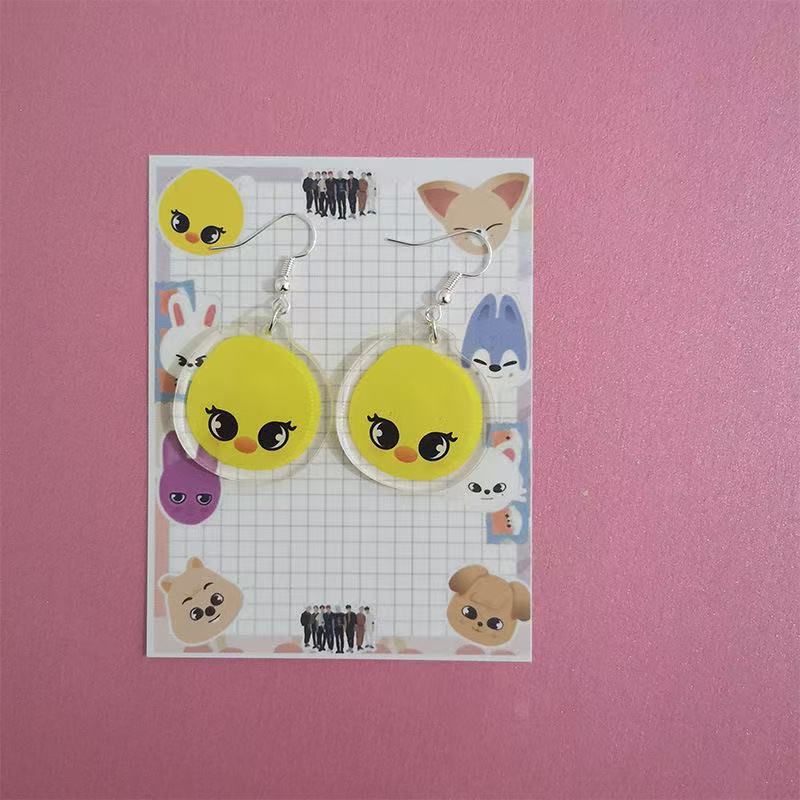Stray Kids Skzoo DIY Earrings Jewelry,  Free Shipping