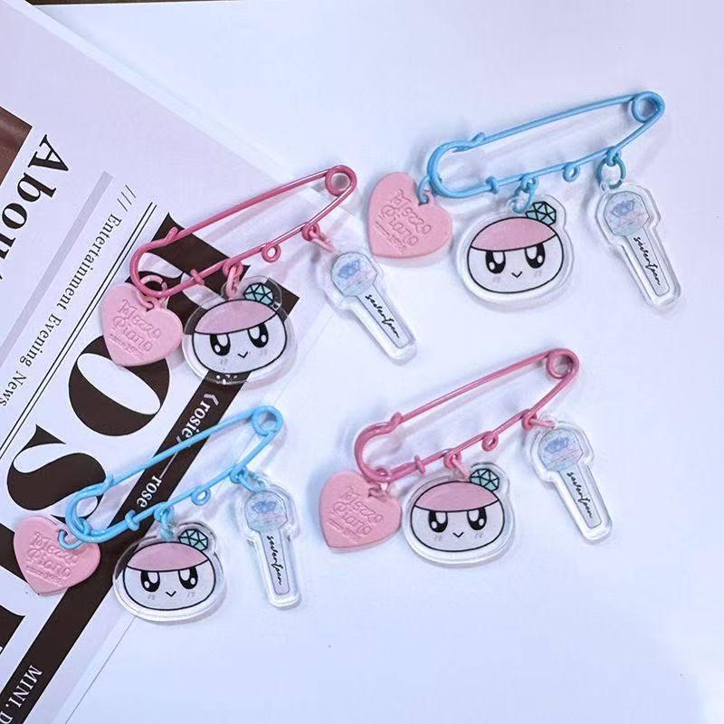 Stray Kids Skzoo Nachimbong Bag Brooch Accessories, Acrylic, Free Shipping