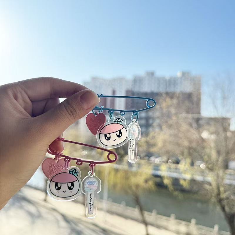 Stray Kids Skzoo Nachimbong Bag Brooch Accessories, Acrylic, Free Shipping