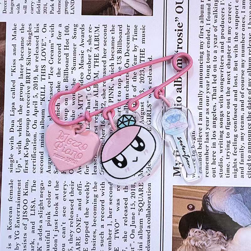 Stray Kids Skzoo Nachimbong Bag Brooch Accessories, Acrylic, Free Shipping