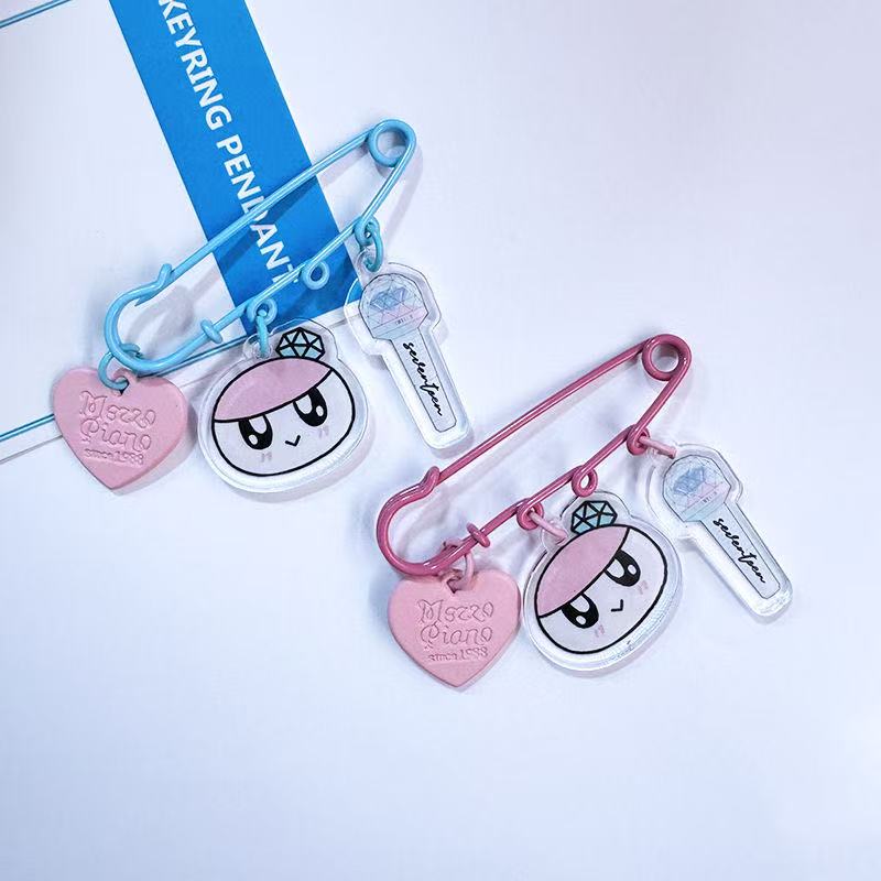 Stray Kids Skzoo Nachimbong Bag Brooch Accessories, Acrylic, Free Shipping