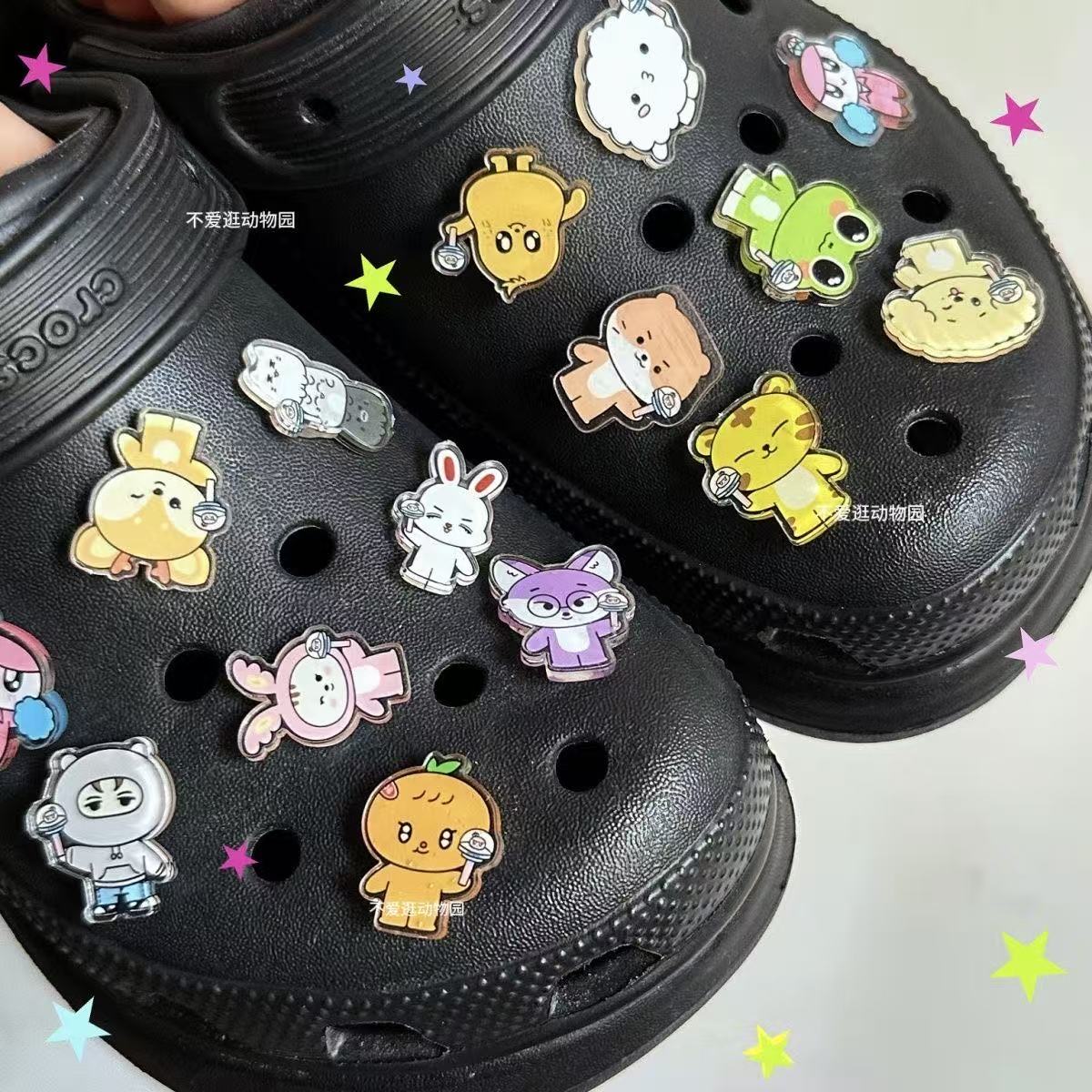 Stray Kids Skzoo Nachimbong Crocs Accessories, Free Shipping