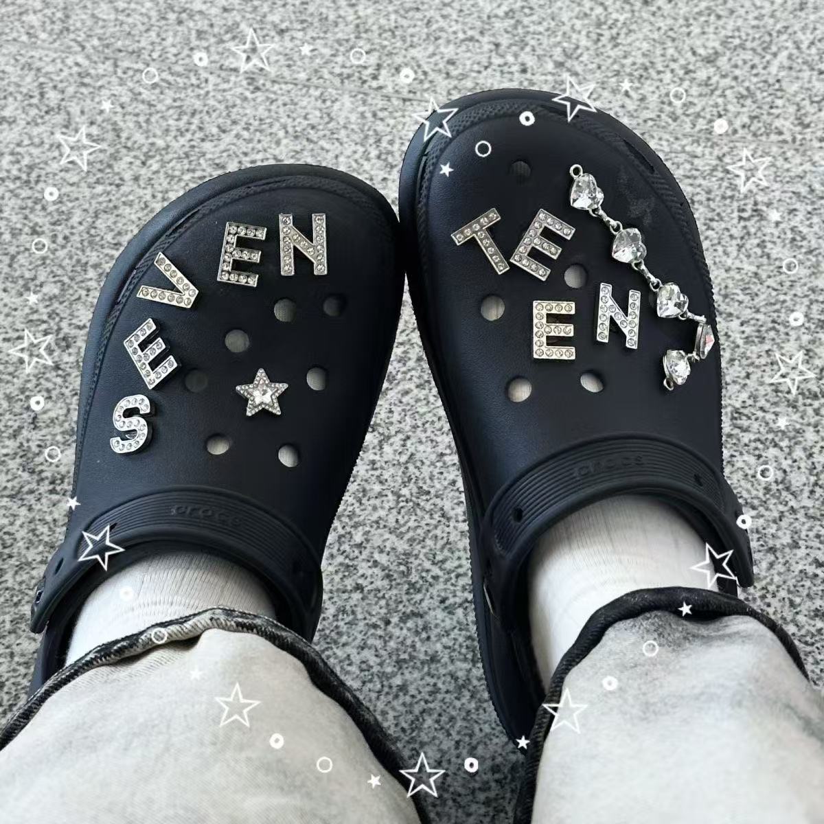 Stray Kids Skzoo Nachimbong Crocs Accessories, Free Shipping