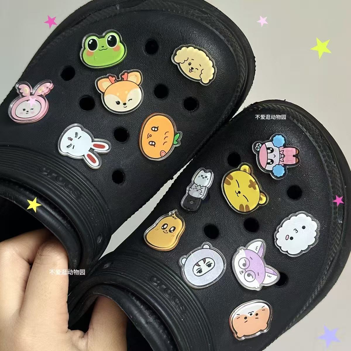 Stray Kids Skzoo Nachimbong Crocs Accessories, Free Shipping