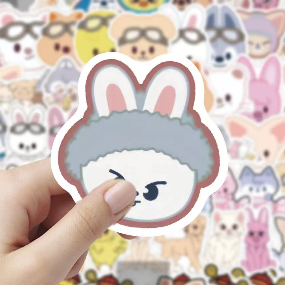 Stray Kids Skzoo Nachimbong Cartoon Stickers , Free Shipping