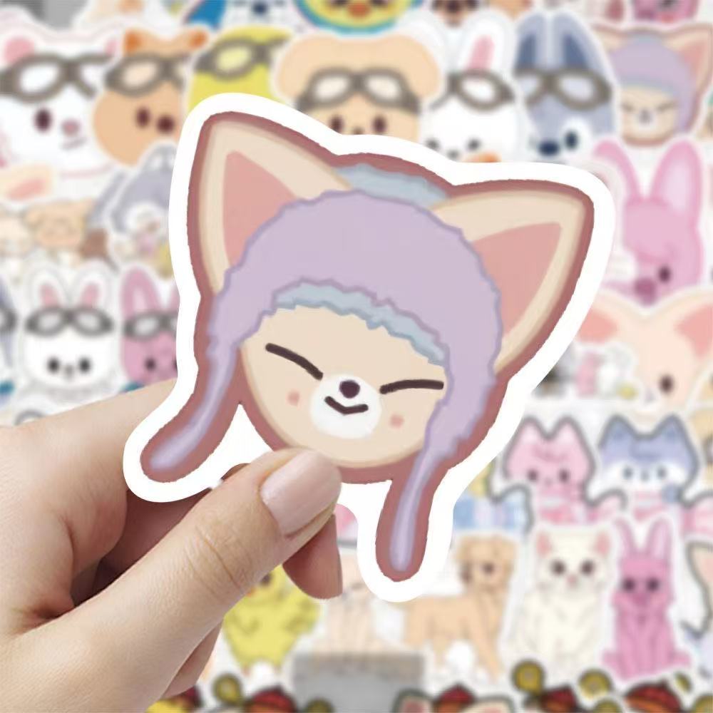 Stray Kids Skzoo Nachimbong Cartoon Stickers , Free Shipping