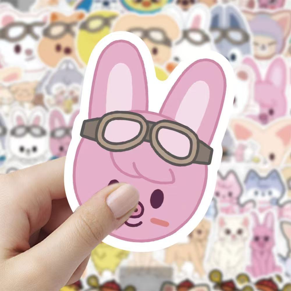 Stray Kids Skzoo Nachimbong Cartoon Stickers , Free Shipping