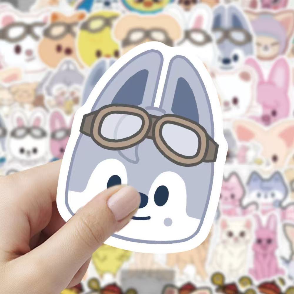 Stray Kids Skzoo Nachimbong Cartoon Stickers , Free Shipping