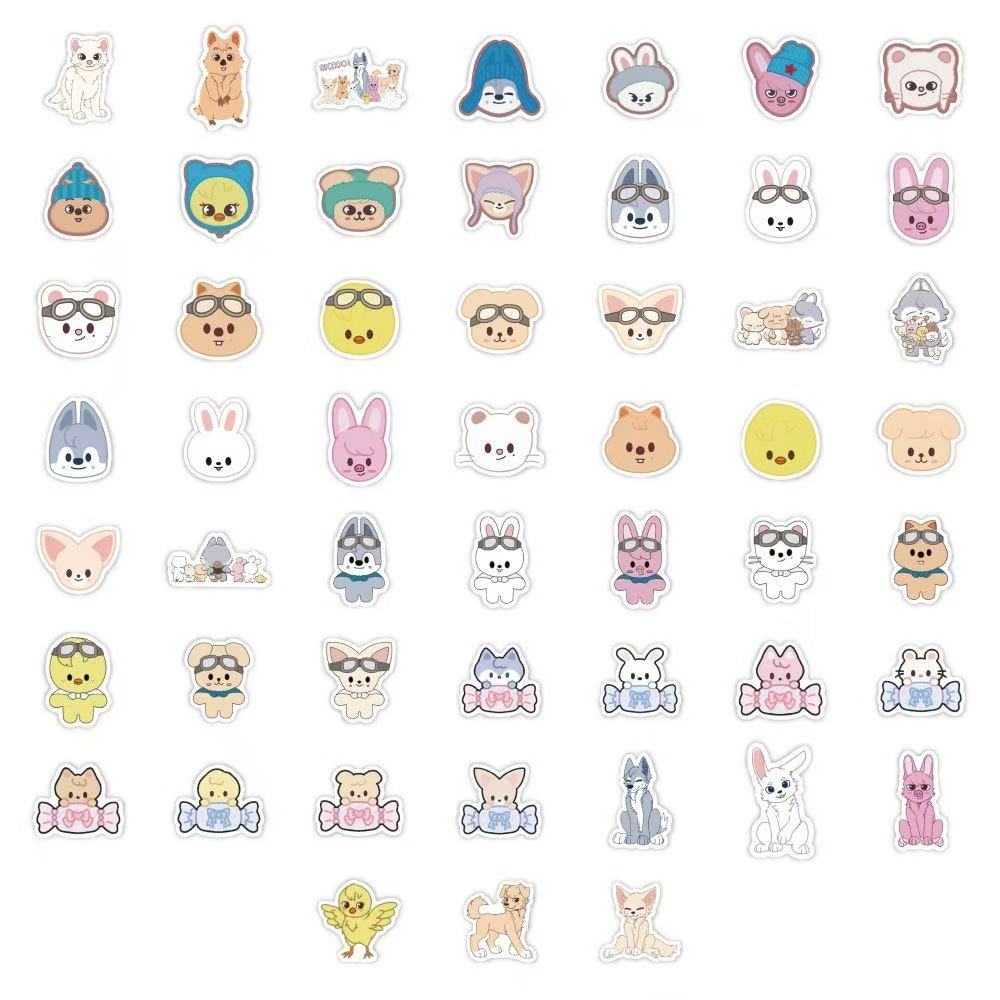 Stray Kids Skzoo Nachimbong Cartoon Stickers , Free Shipping