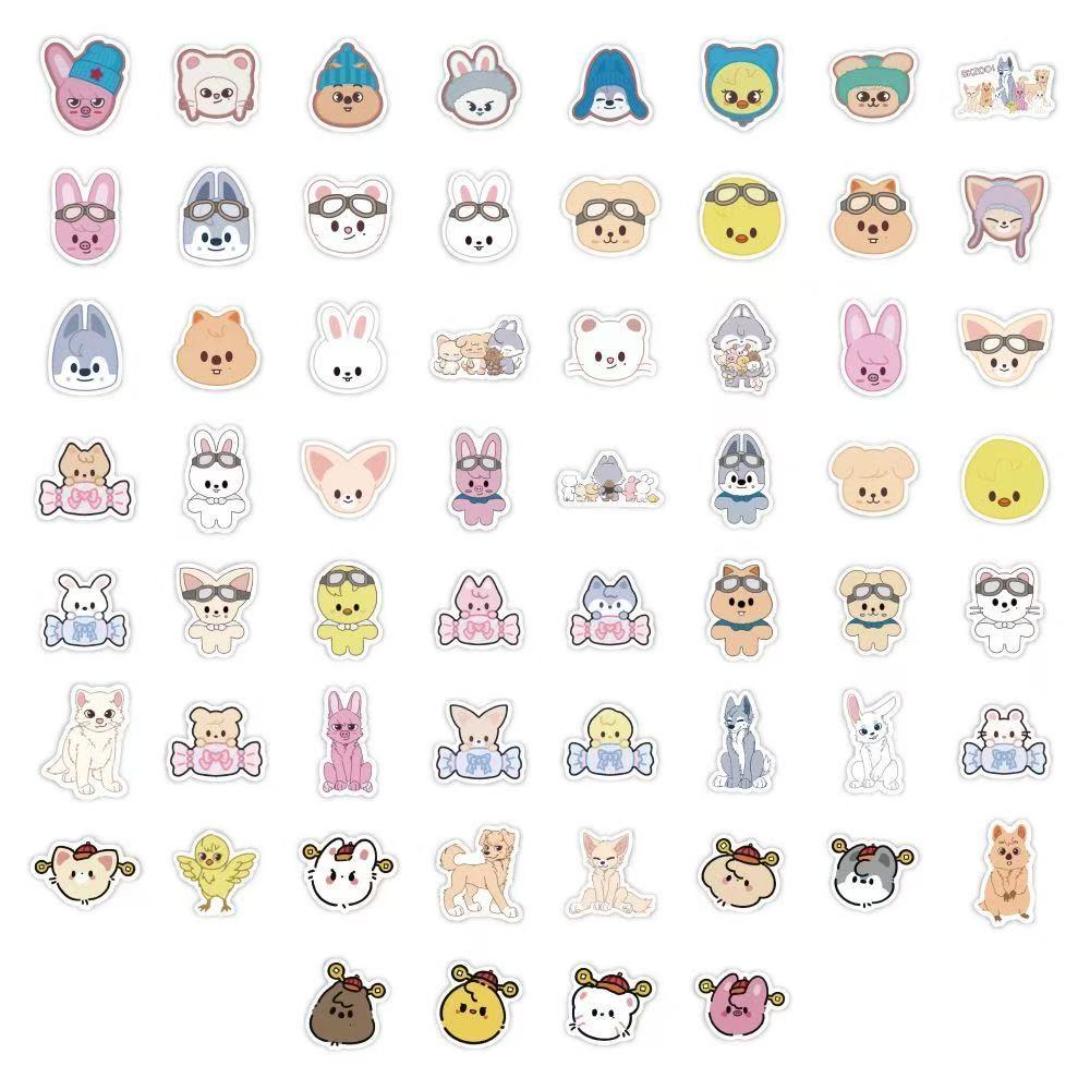 Stray Kids Skzoo Nachimbong Cartoon Stickers , Free Shipping