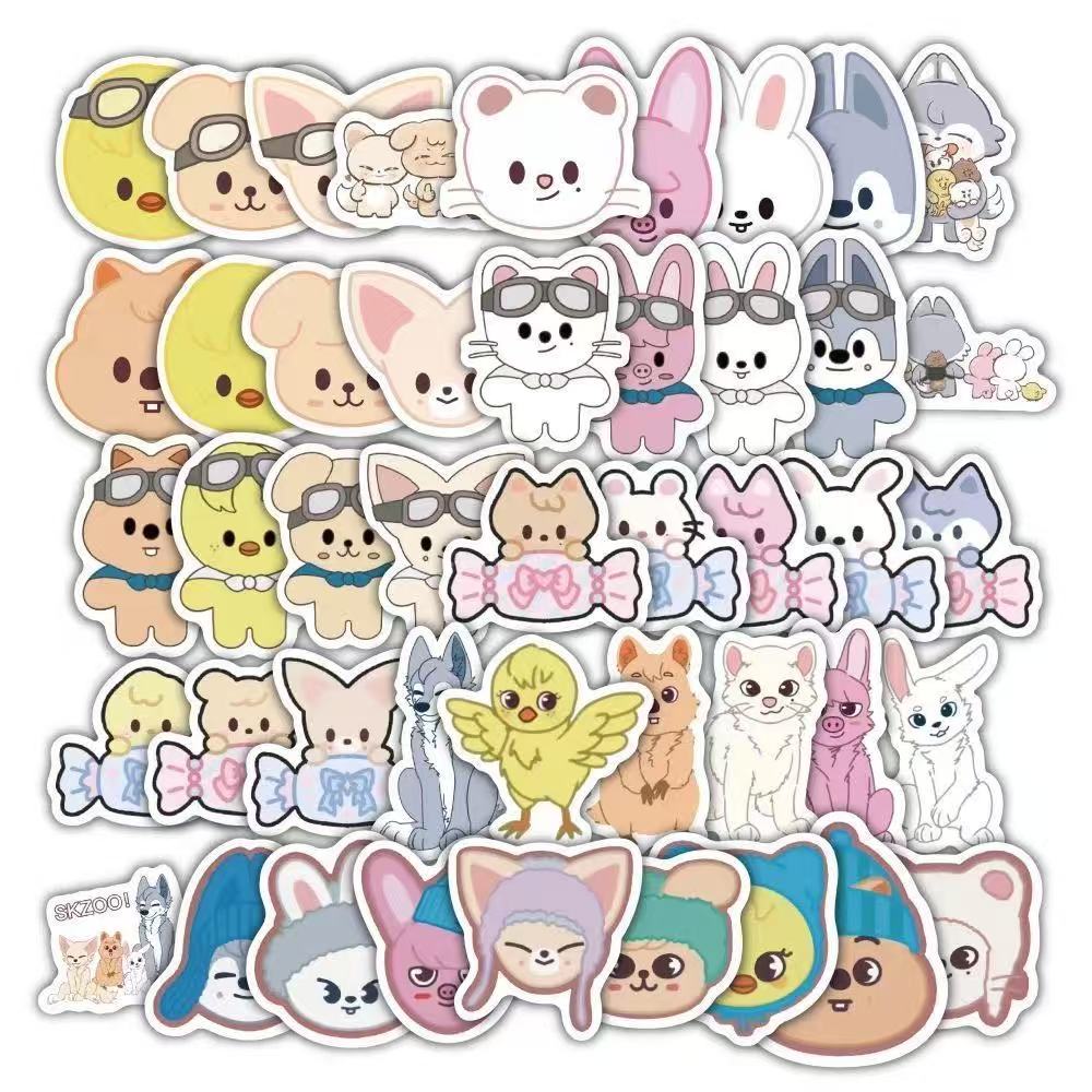 Stray Kids Skzoo Nachimbong Cartoon Stickers , Free Shipping
