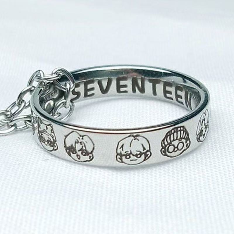 Seventeen Cartoon Ring, Free Shipping