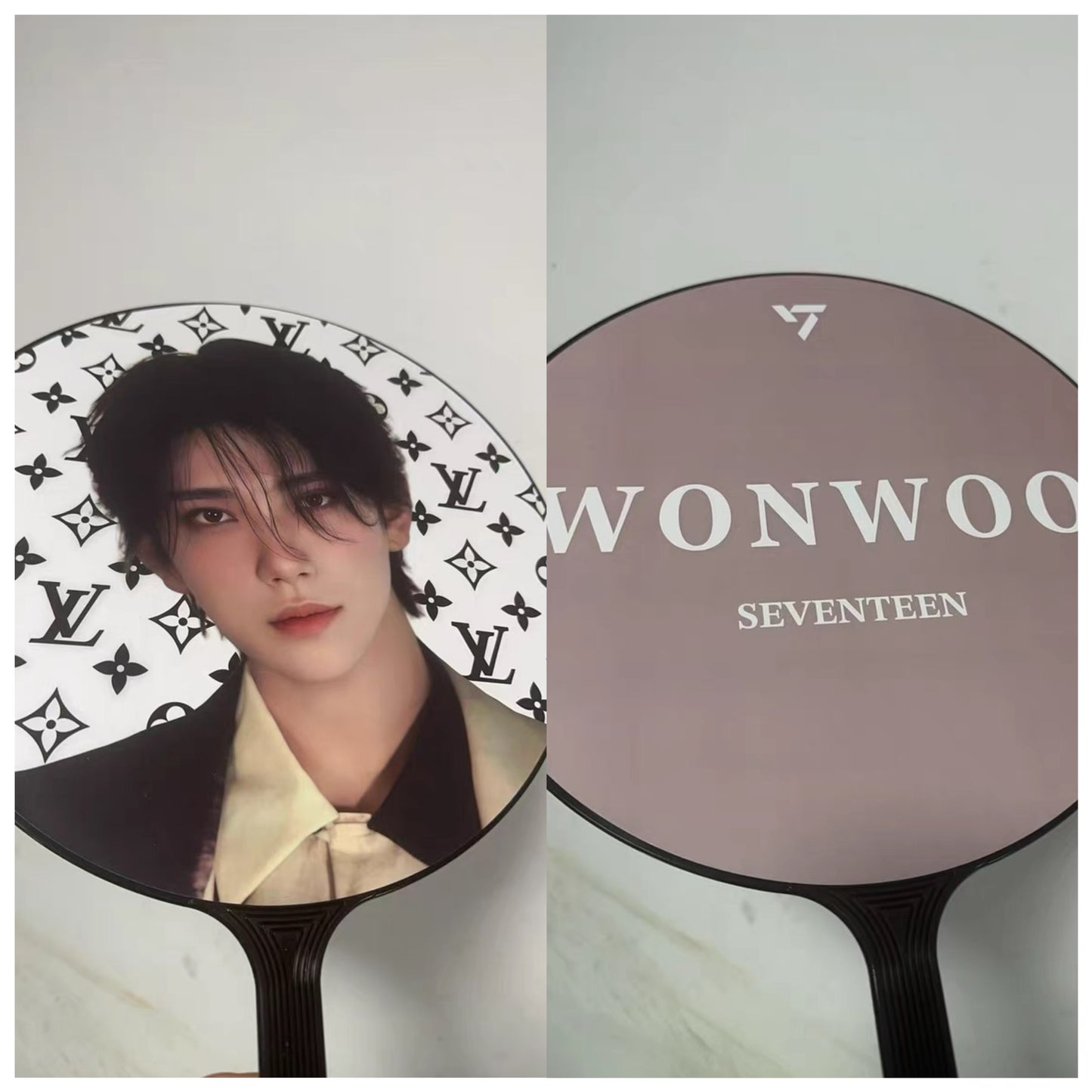 Custom K-pop Bias Picket, Double-Sided K-pop Image Cheering Fan, Free Shipping