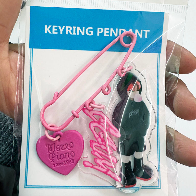 TXT Soobin GGUM Bag Keychain, Acrylic Keyring, 5 Styles Available, Free Shipping