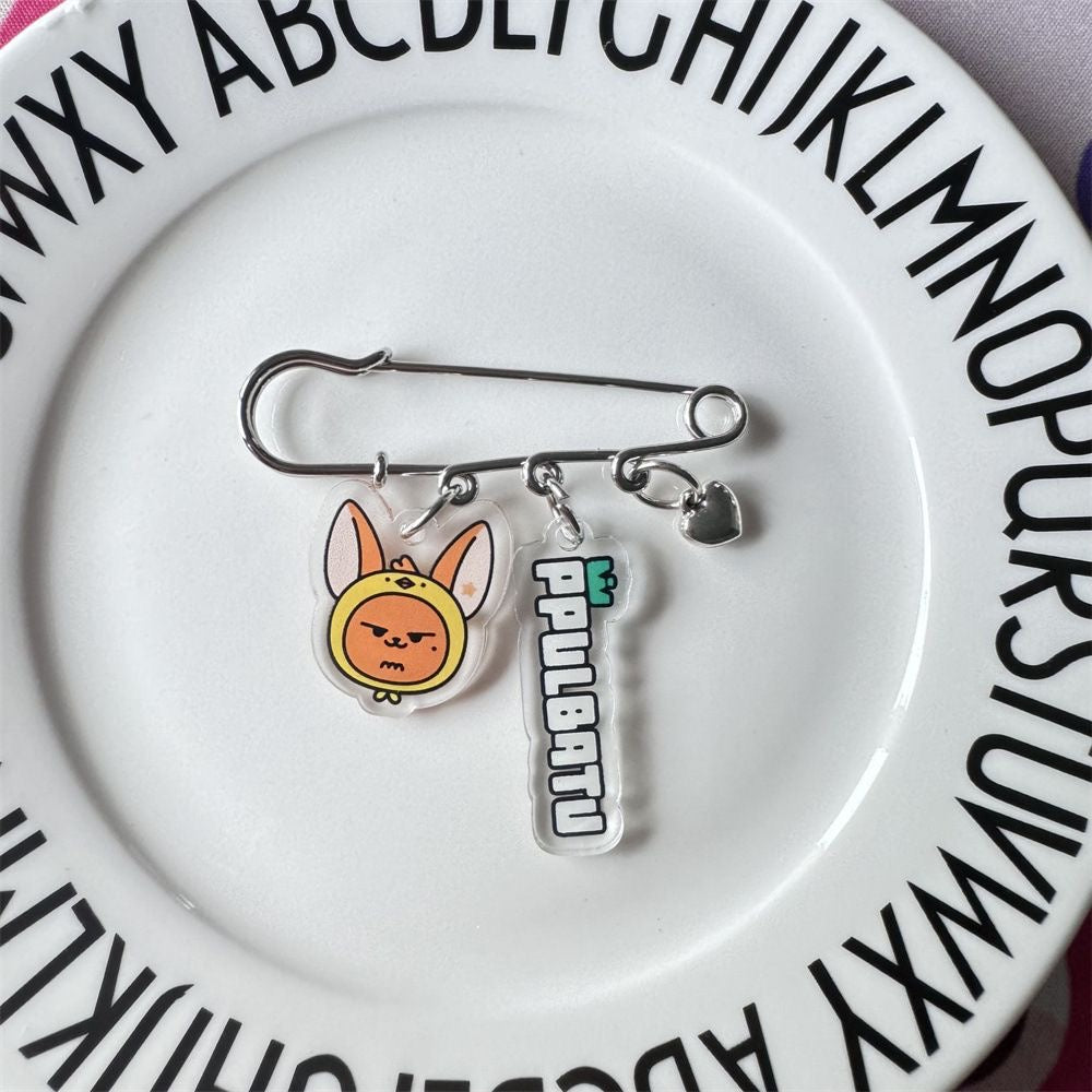 TXT Bag Keychain, Acrylic Keyring, 5 Styles Available, Free Shipping