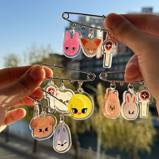 Stray Kids Skzoo Nachimbong Bag Keychain, Acrylic Keyring, Kpop Gift For Fans Friends