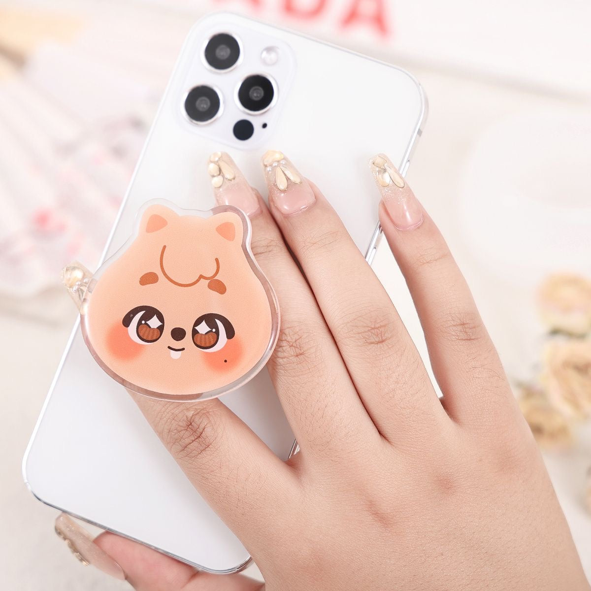 Stray Kids Skzoo Acrylic Phone Grip, 8 Styles Available, Free Shipping