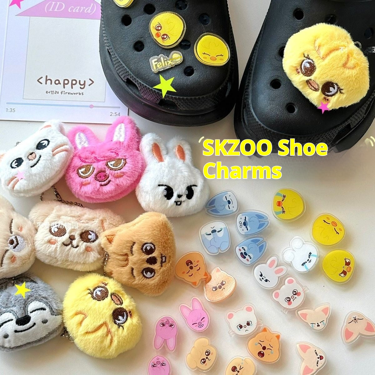 Stray Kids Skzoo Nachimbong Plush Doll Crocs, Kpop Gift For Fans Friends