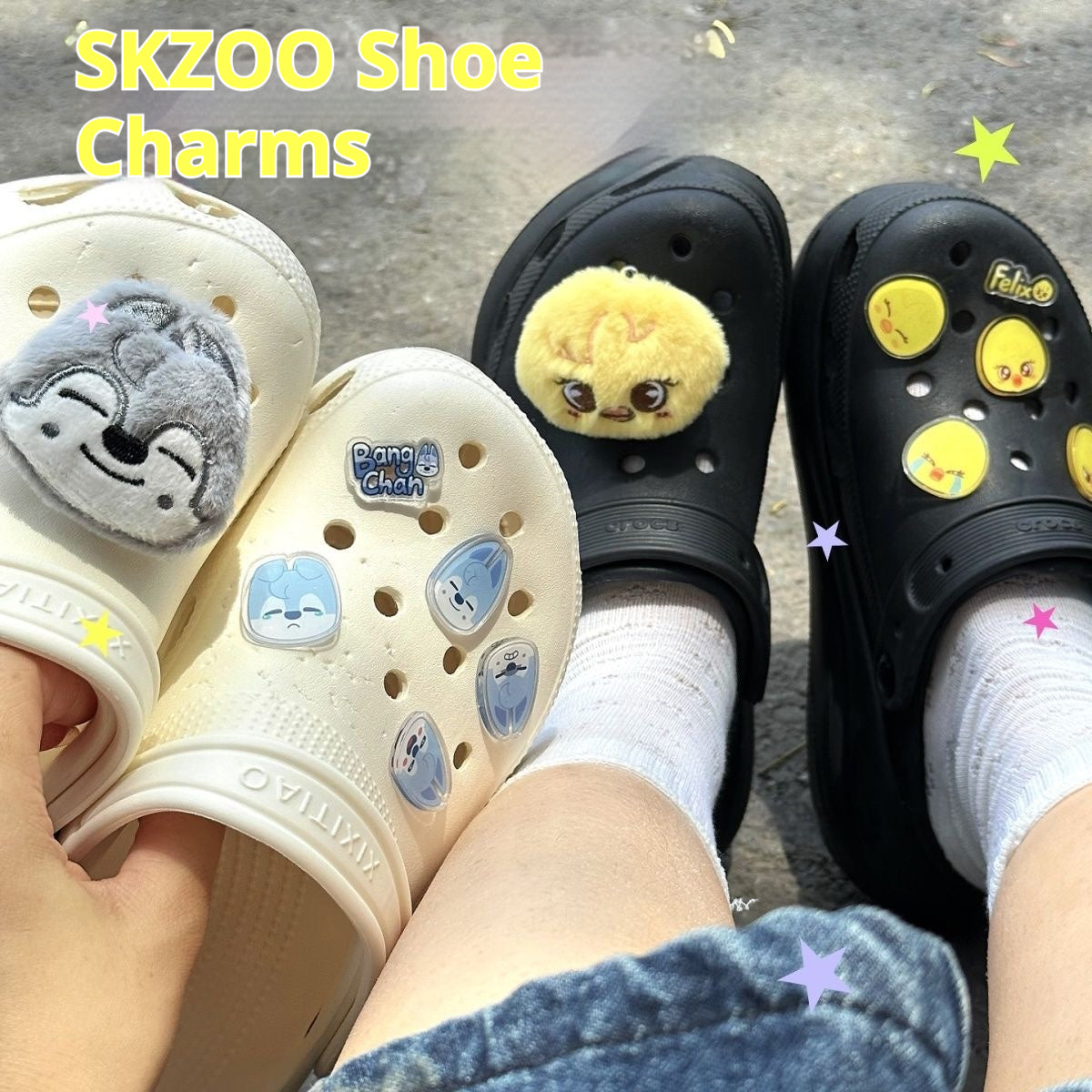 Stray Kids Skzoo Nachimbong Plush Doll Crocs, Kpop Gift For Fans Friends