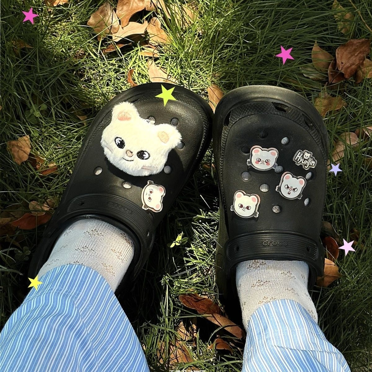 Stray Kids Skzoo Nachimbong Plush Doll Crocs, Kpop Gift For Fans Friends