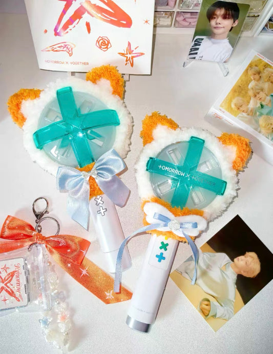 TXT Moabong cover, Tomorrow x Together Lightstick cover, Handmade Crochet Lightstick Decoration Cover for Kpop Concerts and Events