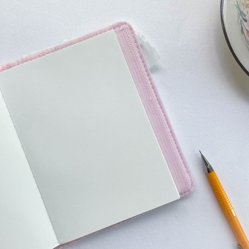 Ballet Girl Notebook, Handmade Kpop Journal & Fairycore Travel Diary (A5/A6)
